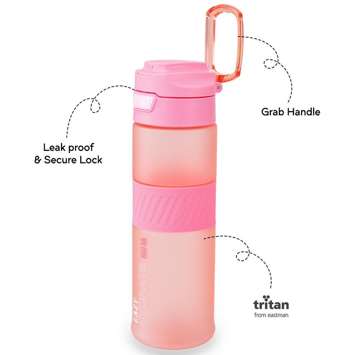 Eazy Kids 850ml Tritan Water Bottle