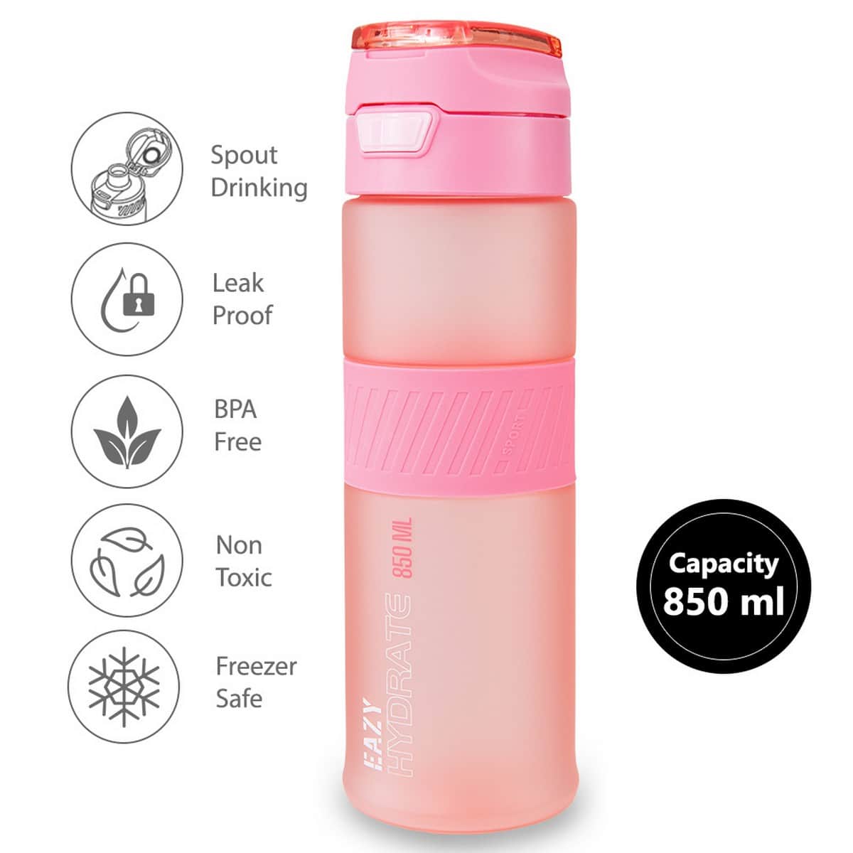 Eazy Kids 850ml Tritan Water Bottle