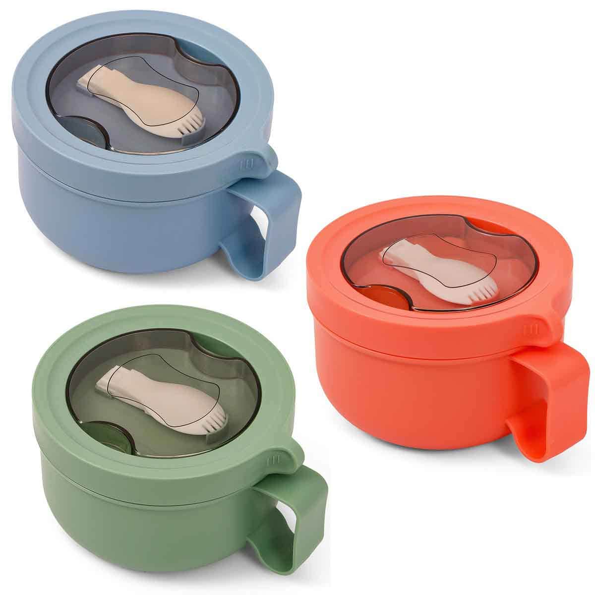 Eazy Kids 850ml Green Lunch Box Unisex, 3-4 Years