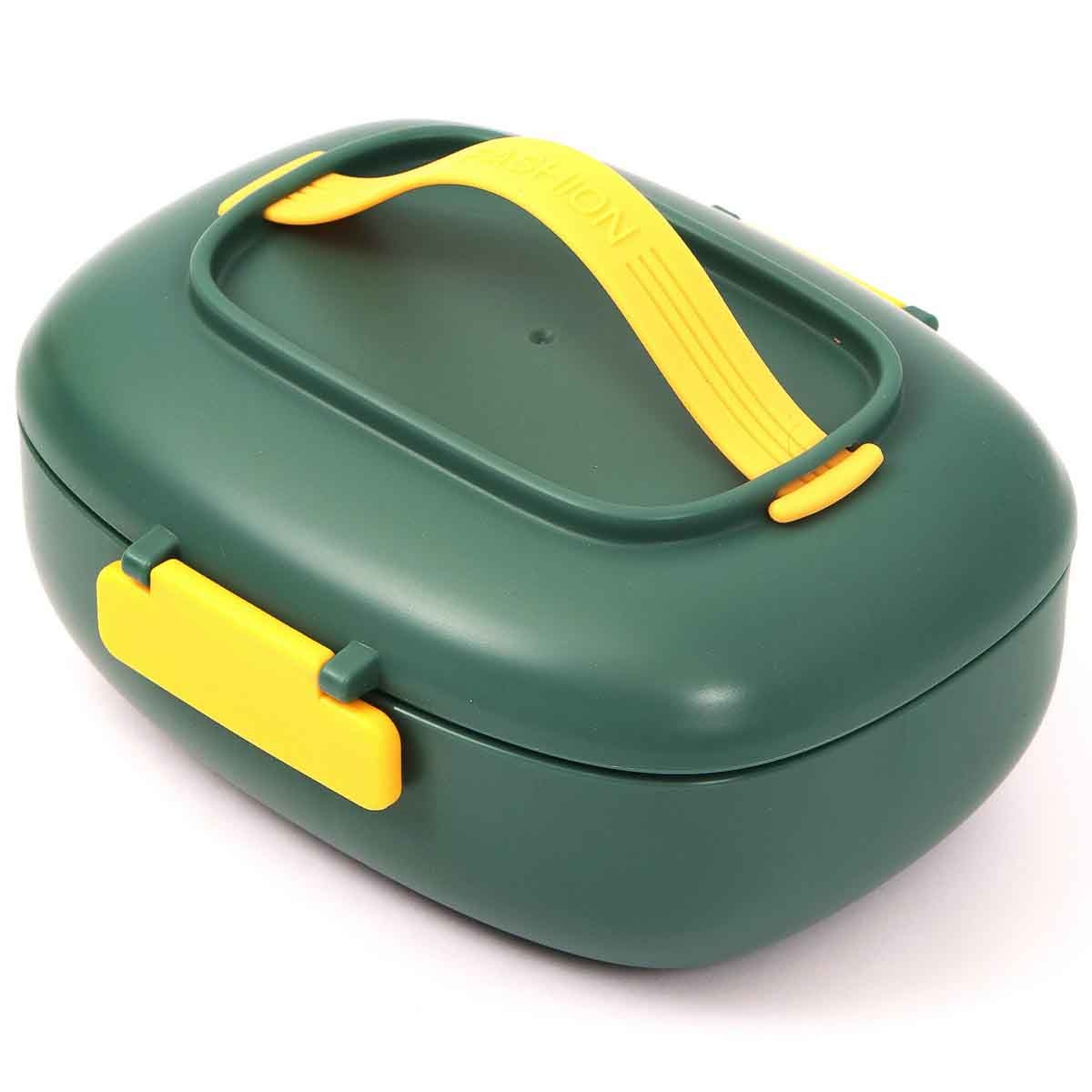 Eazy Kids 850ml Green Lunch Box Unisex, 3-4 Years