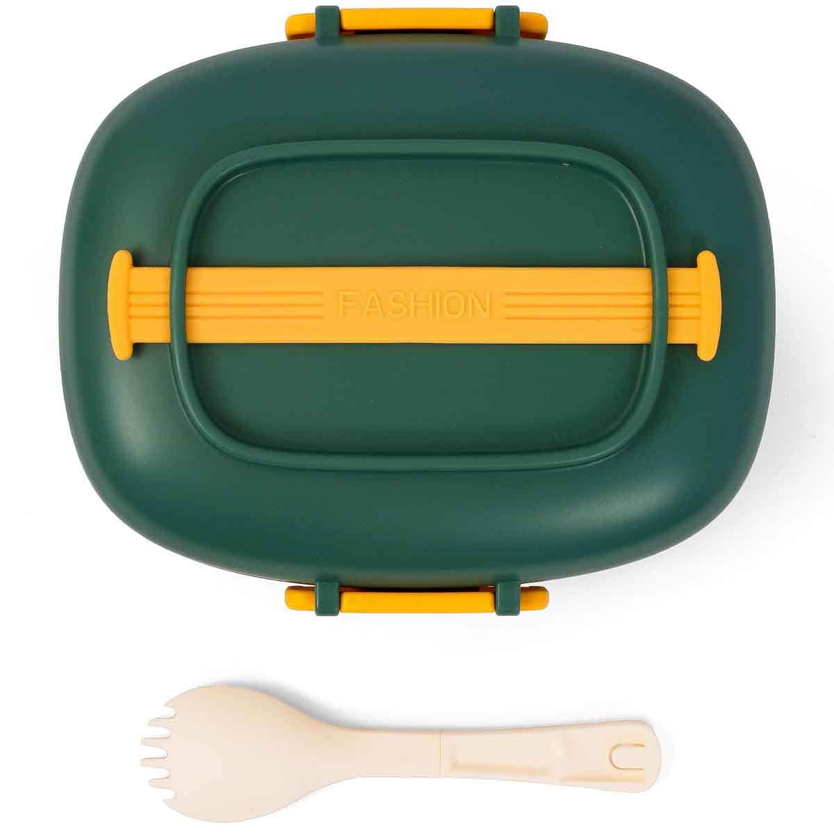 Eazy Kids 850ml Green Lunch Box Unisex, 3-4 Years
