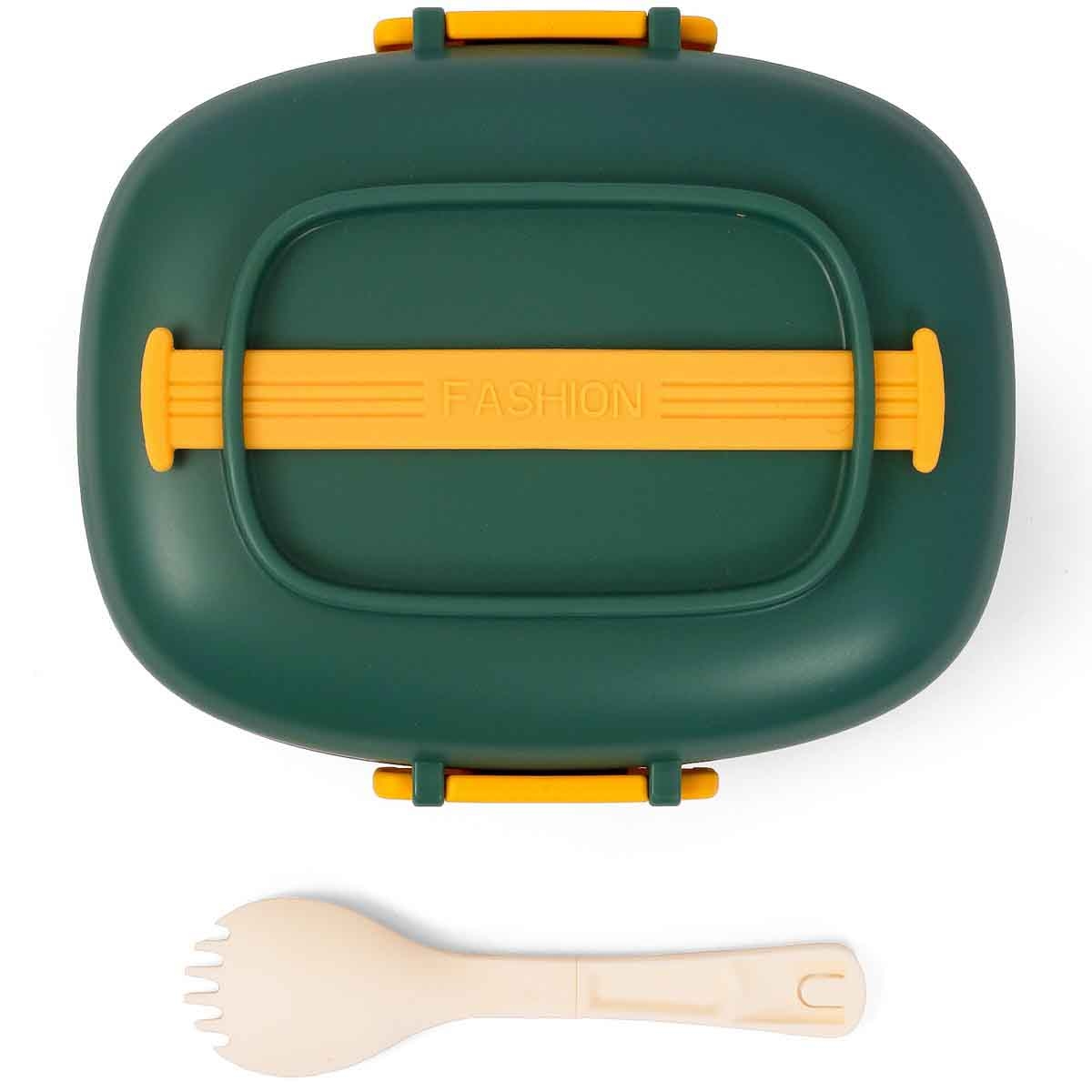 Eazy Kids 850ml Green Lunch Box Unisex, 3-4 Years