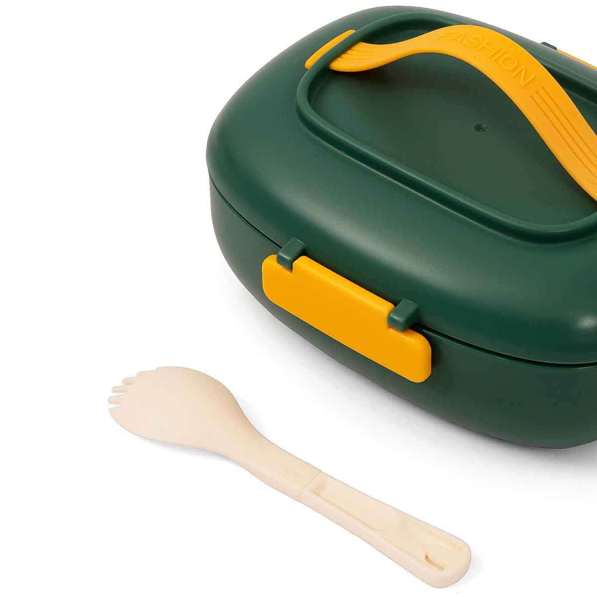 Eazy Kids 850ml Green Lunch Box Unisex, 3-4 Years