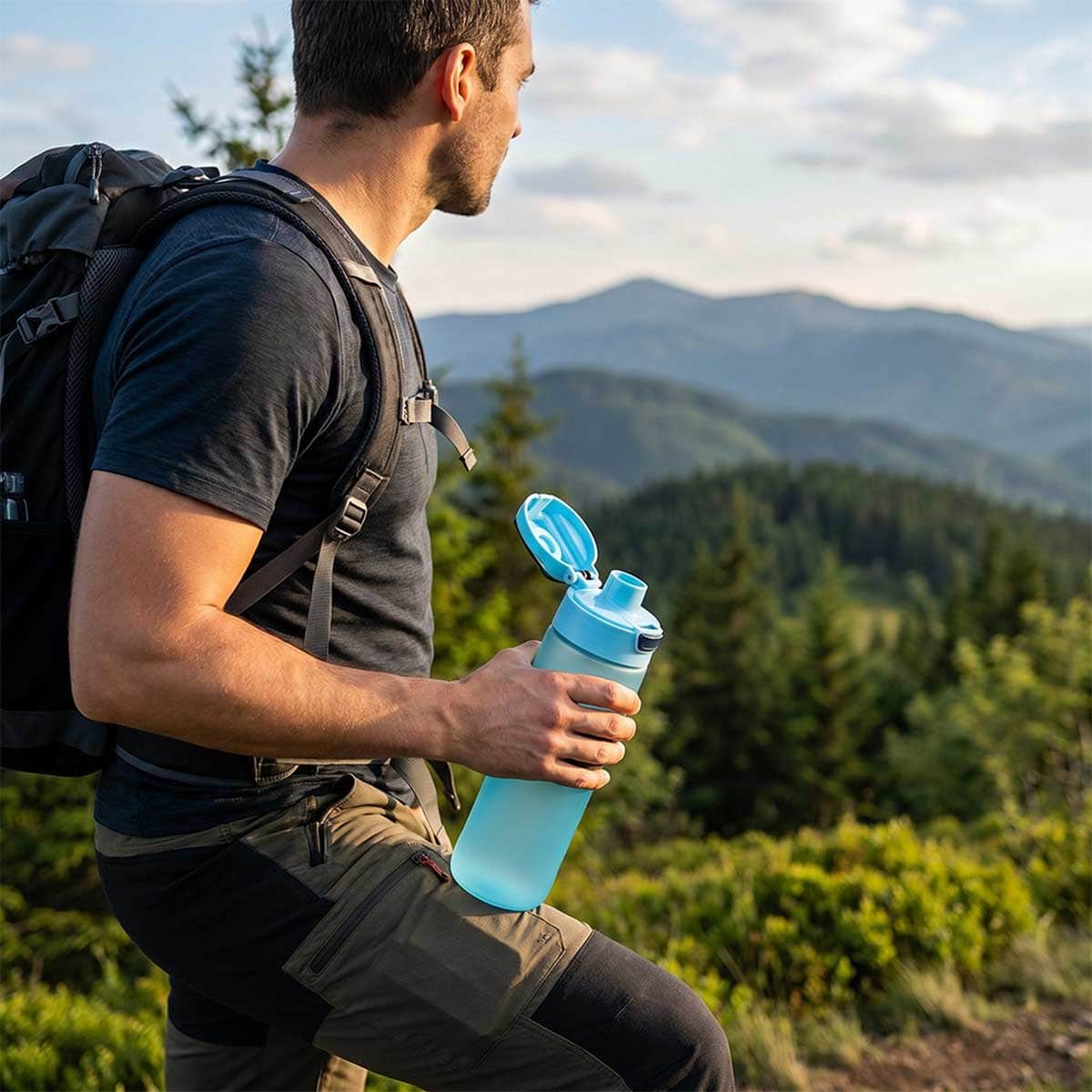Eazy Kids 850ml Tritan Water Bottle