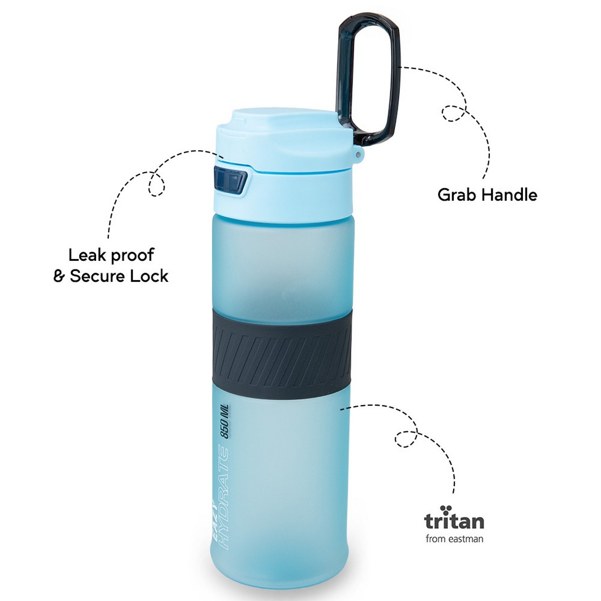 Eazy Kids 850ml Tritan Water Bottle