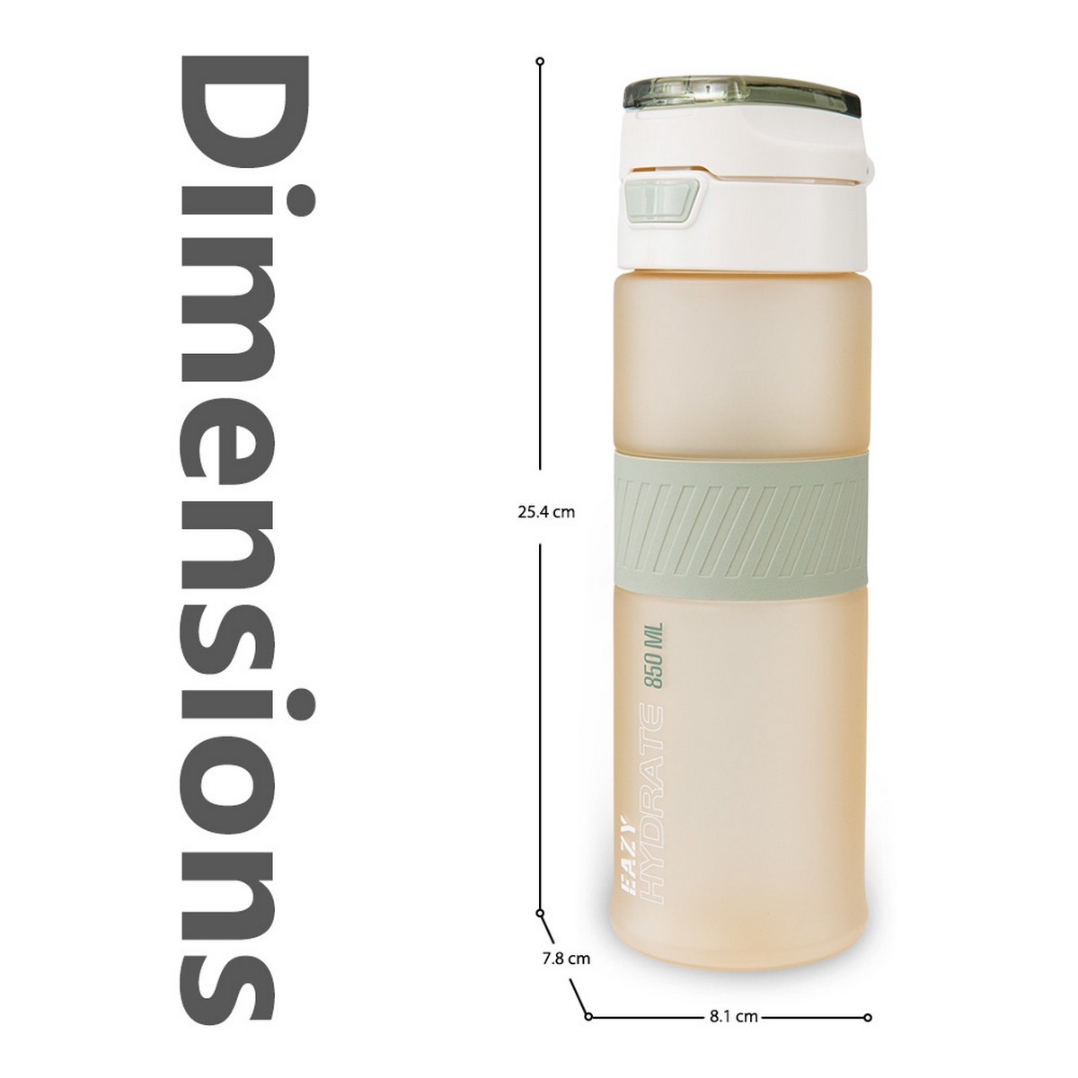 Eazy Kids 850ml Tritan Water Bottle