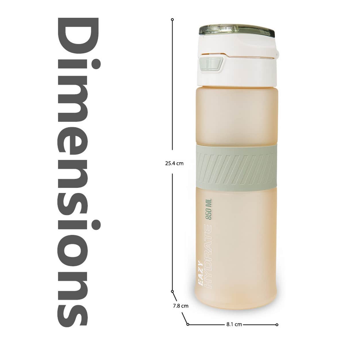 Eazy Kids 850ml Tritan Water Bottle