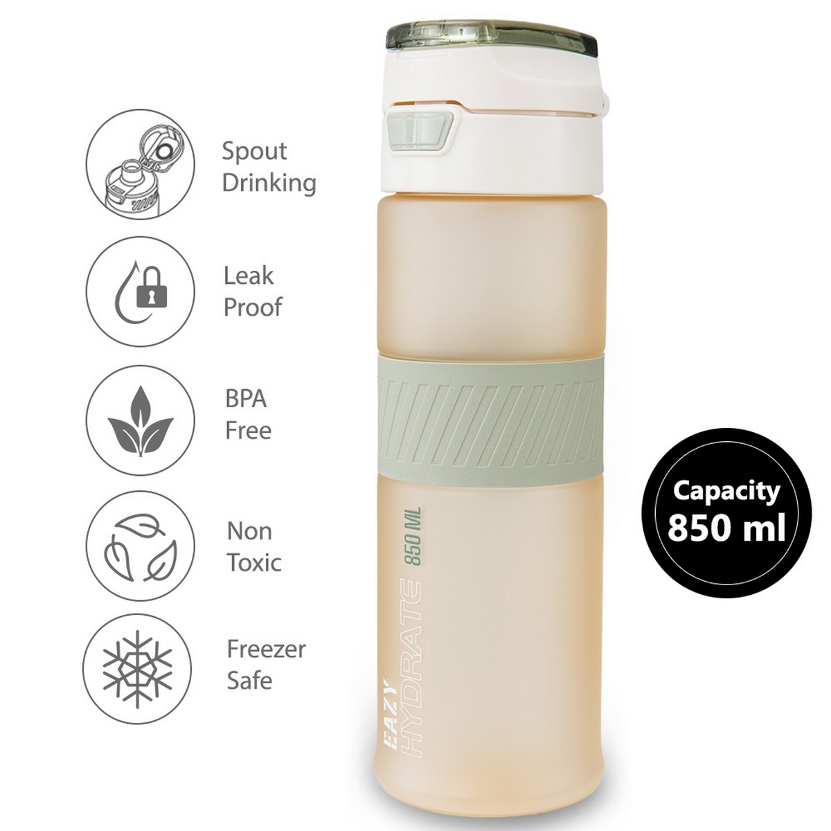 Eazy Kids 850ml Tritan Water Bottle