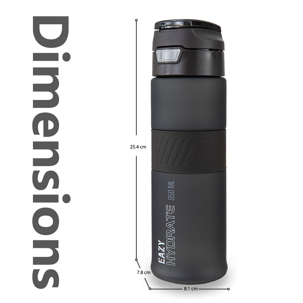 Eazy Kids 850ml Tritan Water Bottle