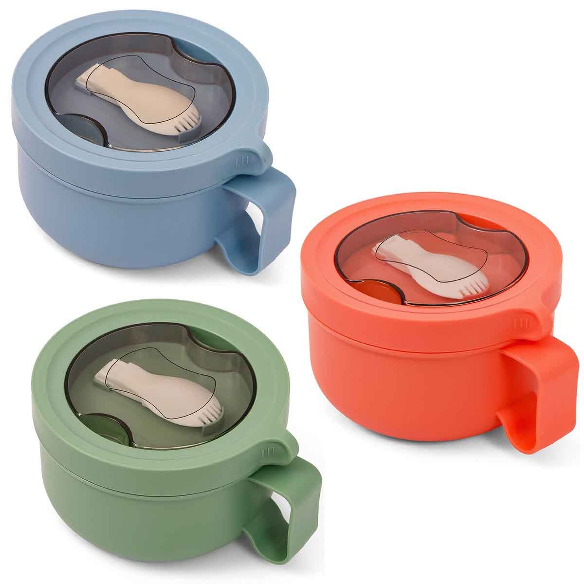 إيزي كيدز صندوق غداء 850 مل وردي للجنسين، 3-4 سنوات