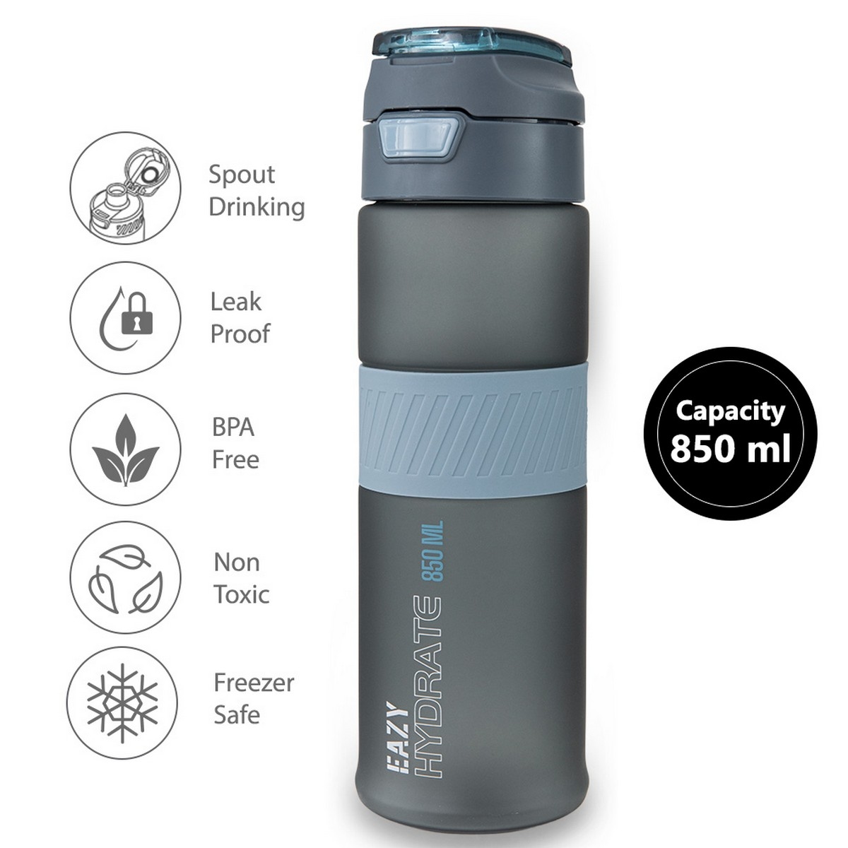 Eazy Kids 850ml Tritan Water Bottle