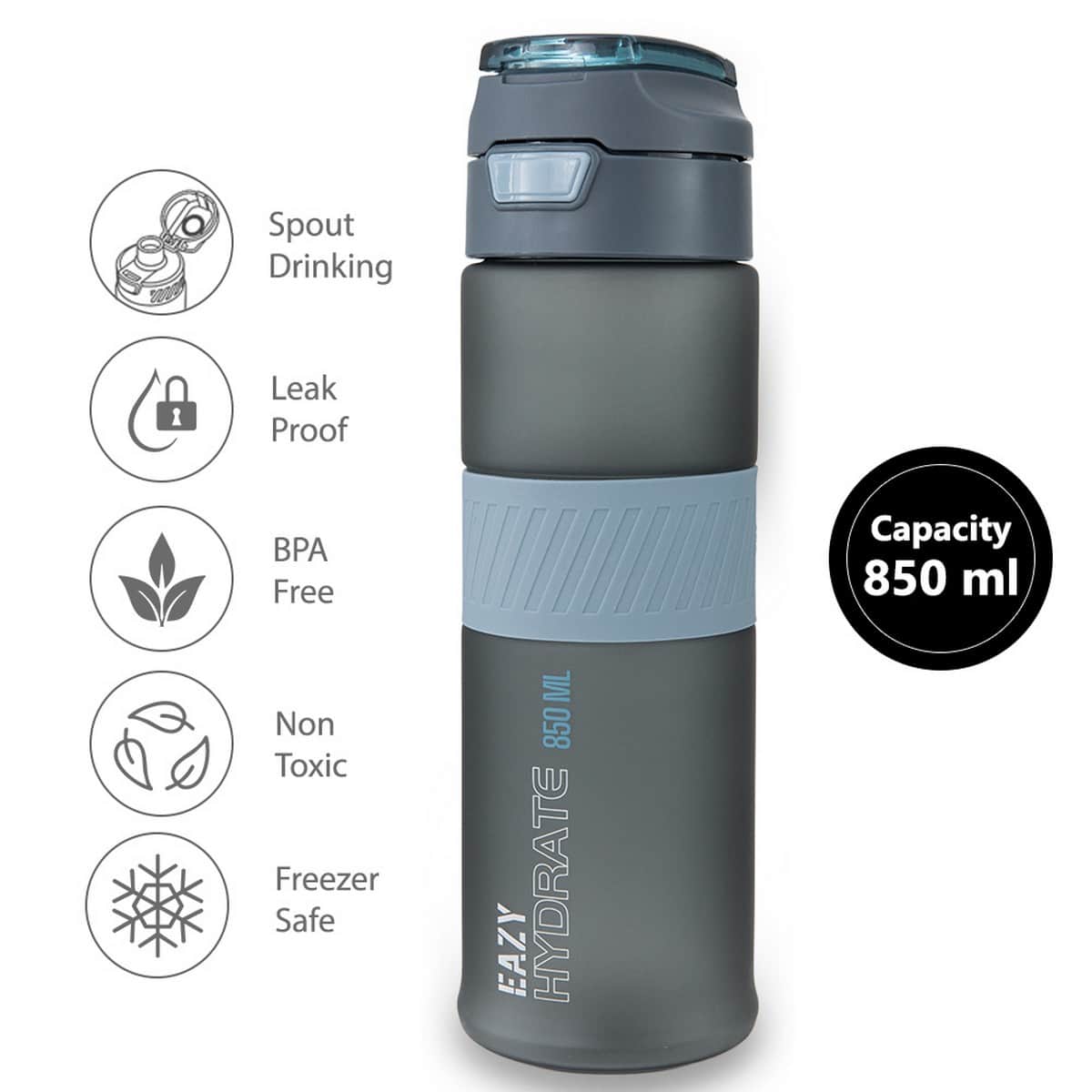 Eazy Kids 850ml Tritan Water Bottle