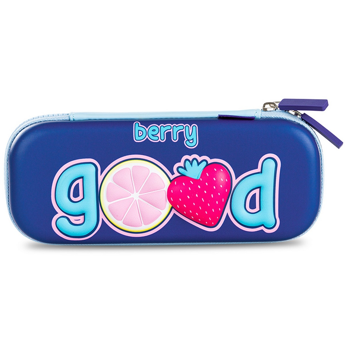 Eazy Kids Berry Good School Bag with Stainless Steel Bento Lunch Box