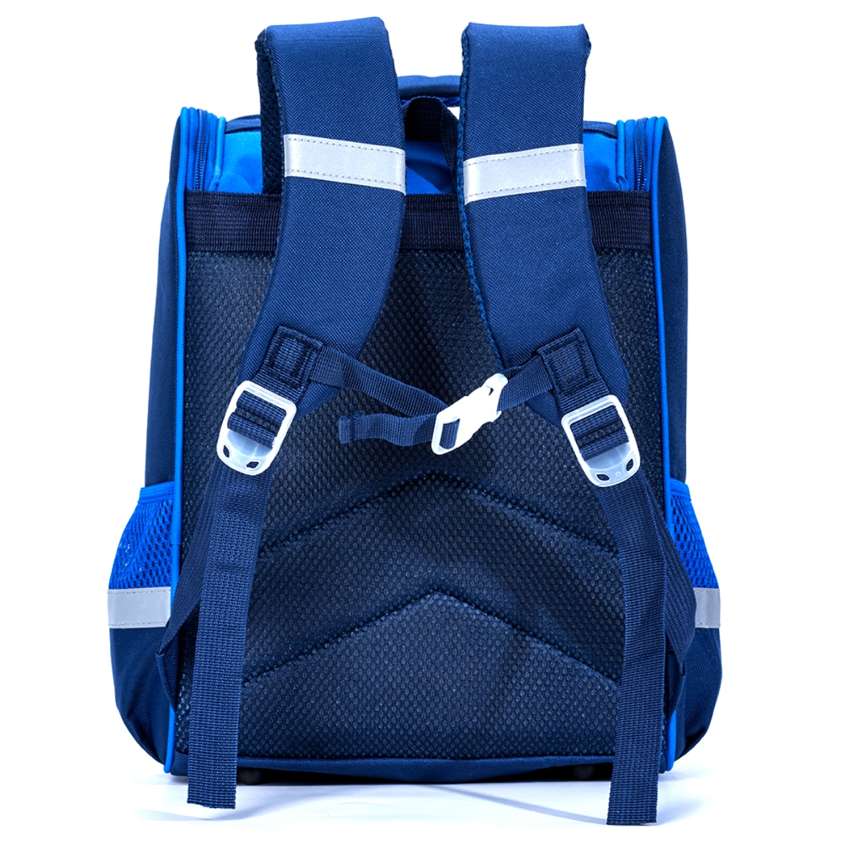 إيزي كيدز حقيبة مدرسية بتصميم ديناصور في الفضاء أزرق للجنسين، 3-4 سنوات