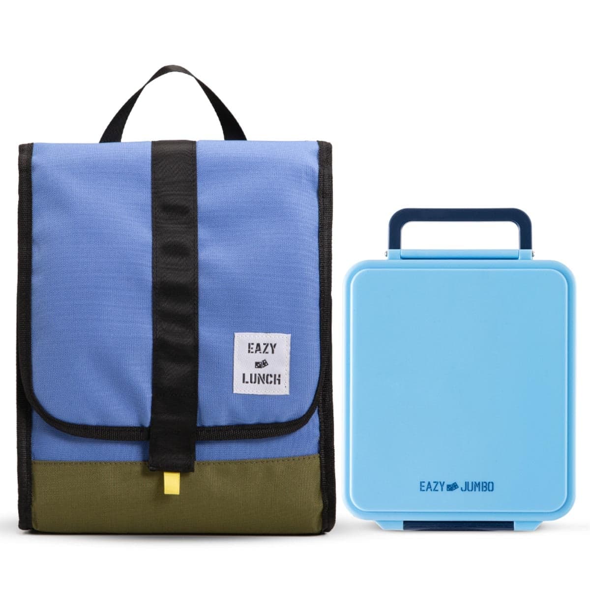 Eazy Kids Insulated Lunch Bag with Jumbo Bento Lunchbox