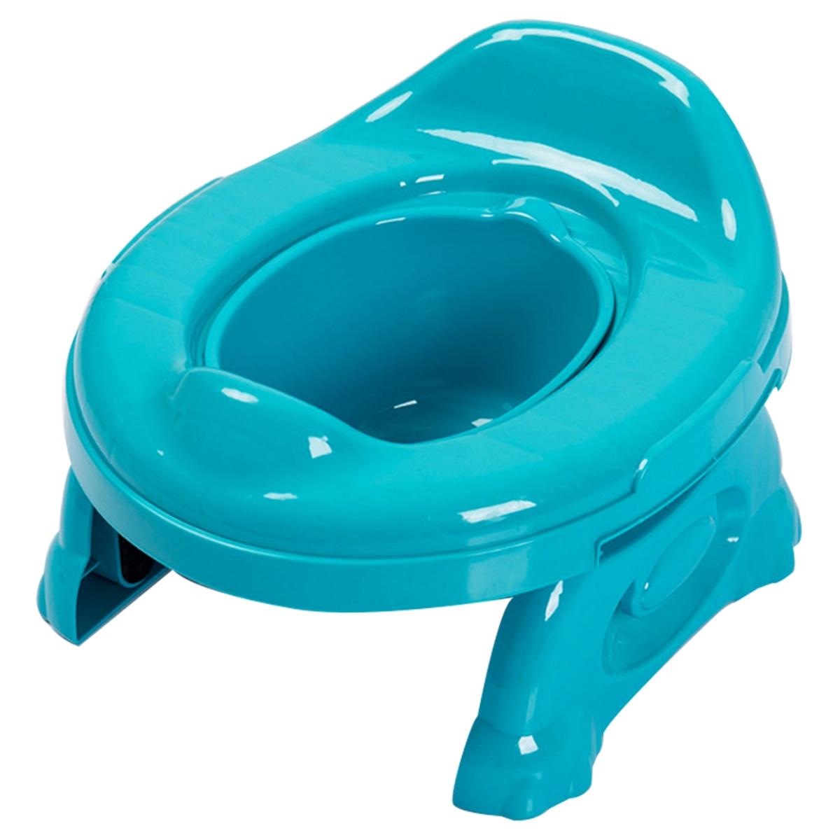 Eazy Kids Blue Travel Portable Potty Trainer Toddler, 0-2 Years