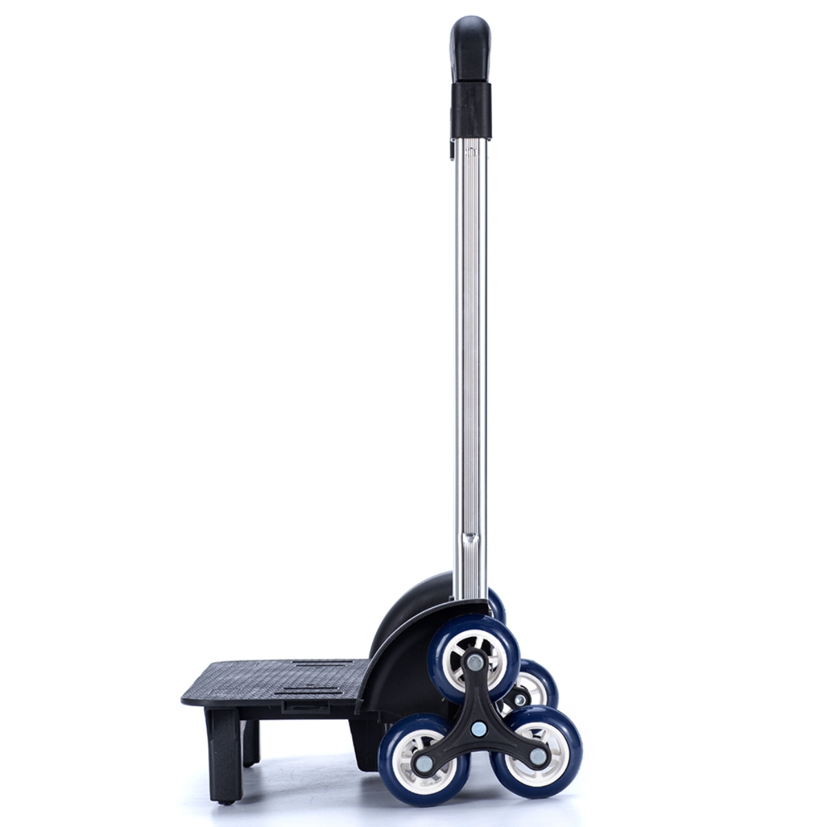 Eazy Kids Blue Trolley School Bag Unisex, 3-4 Years