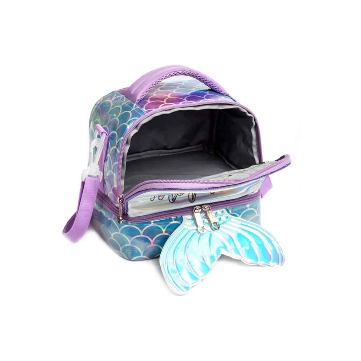 Eazy Kids Mermaid Purple Bottle & Lunch Bag