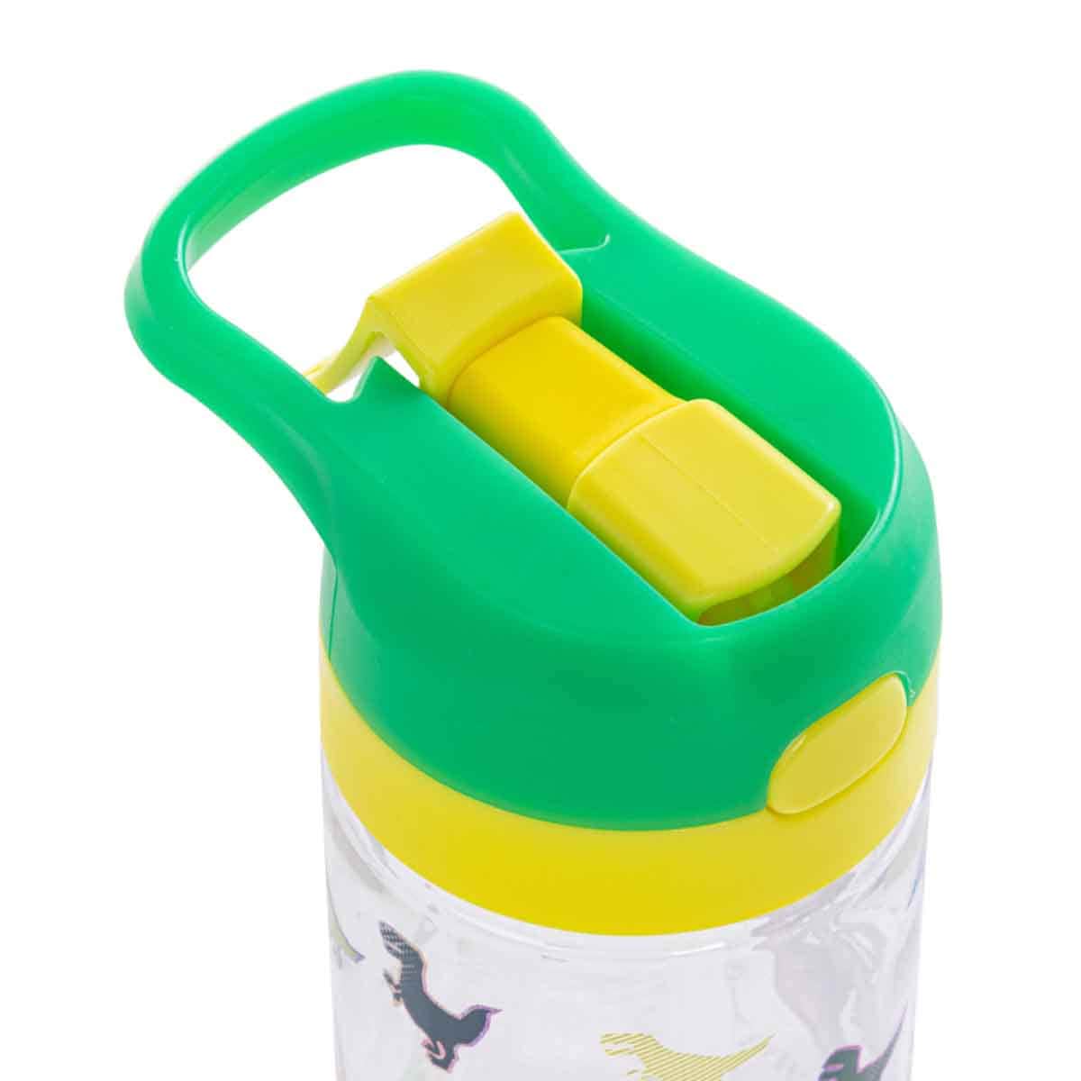 Eazy Kids 500ml Dinosaur Tritan Water Bottle with Spray