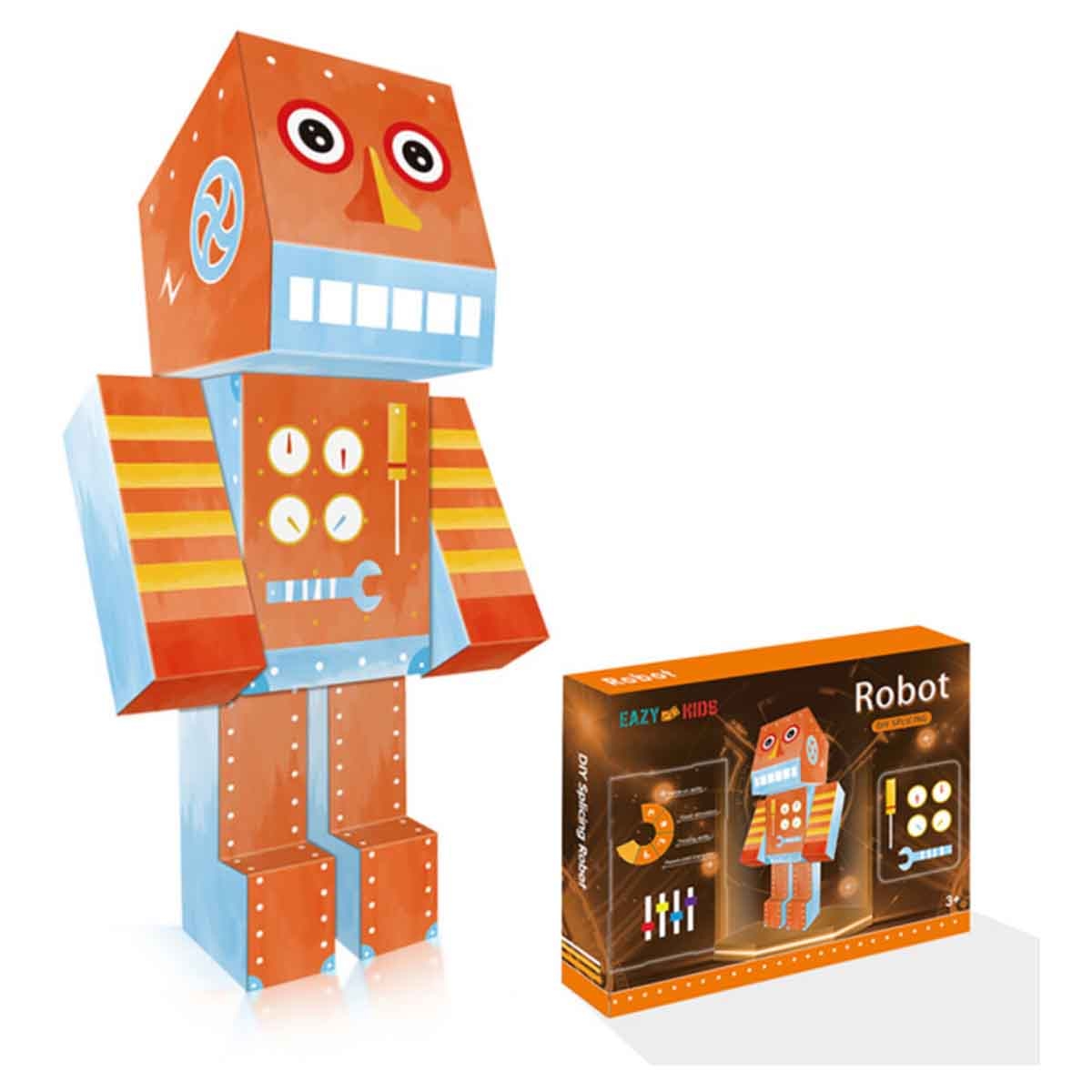 Eazy Kids Robot DIY Doodle Coloring Art