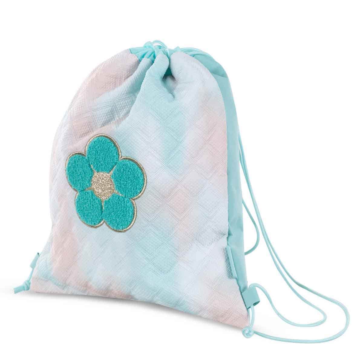 Eazy Kids Daisy Flower Drawstring Bag