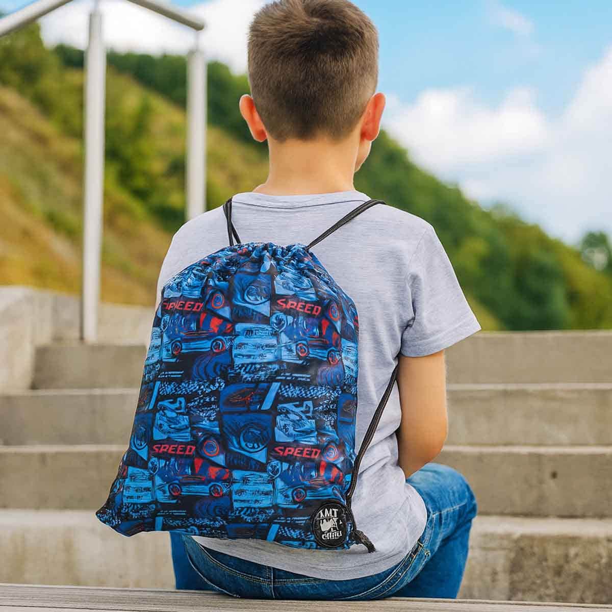 Eazy Kids Drift Racing Drawstring Bag