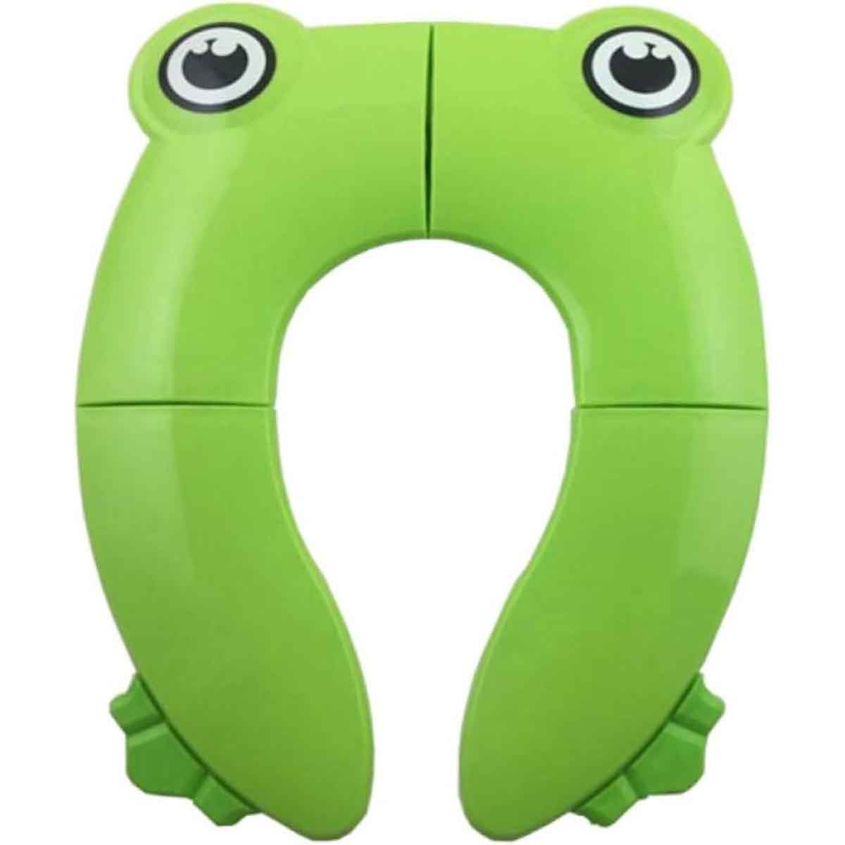 Eazy Kids Green Foldable Travel Potty with Carry Bag
