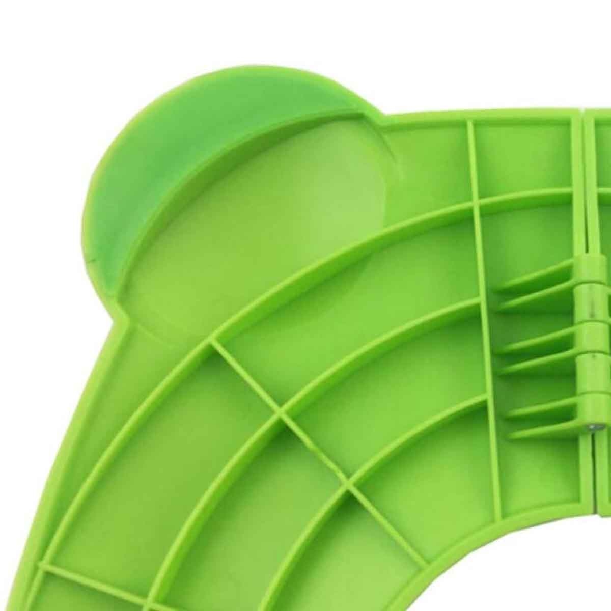 Eazy Kids Green Foldable Travel Potty with Carry Bag