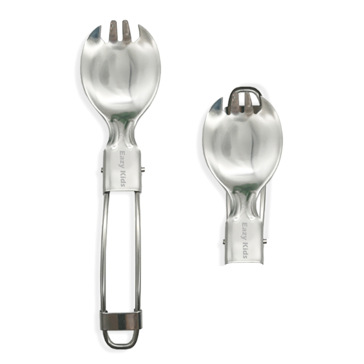 Eazy Kids Folding Spork, Spoon & Fork Combo Toddler, 0-2 Years