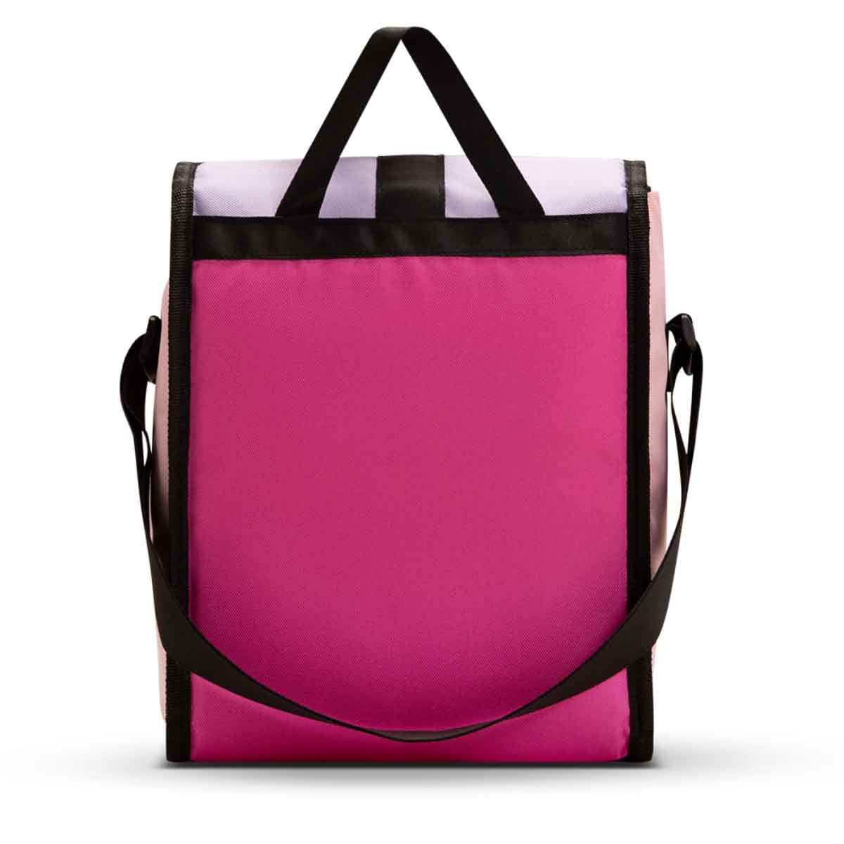 Eazy Kids Glitter Purple 6 & 4 Convertible Bento Lunch Box with Lunch Bag Set Unisex, 3-4 Years