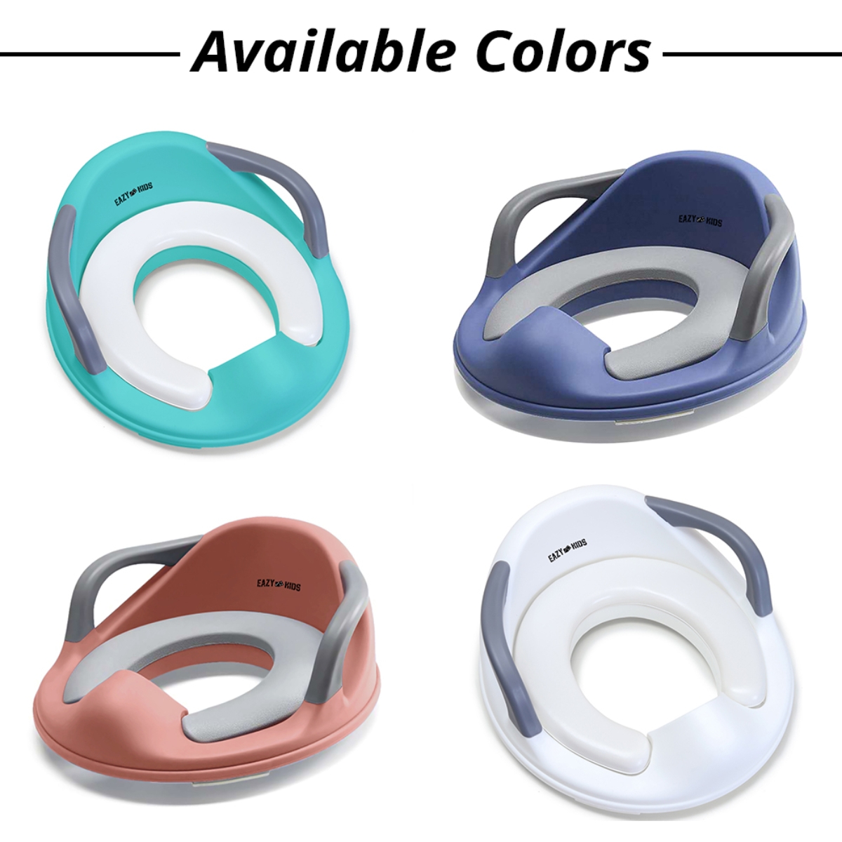 Eazy Kids Green Potty Trainer Cushioned Seat Toddler, 0-2 Years