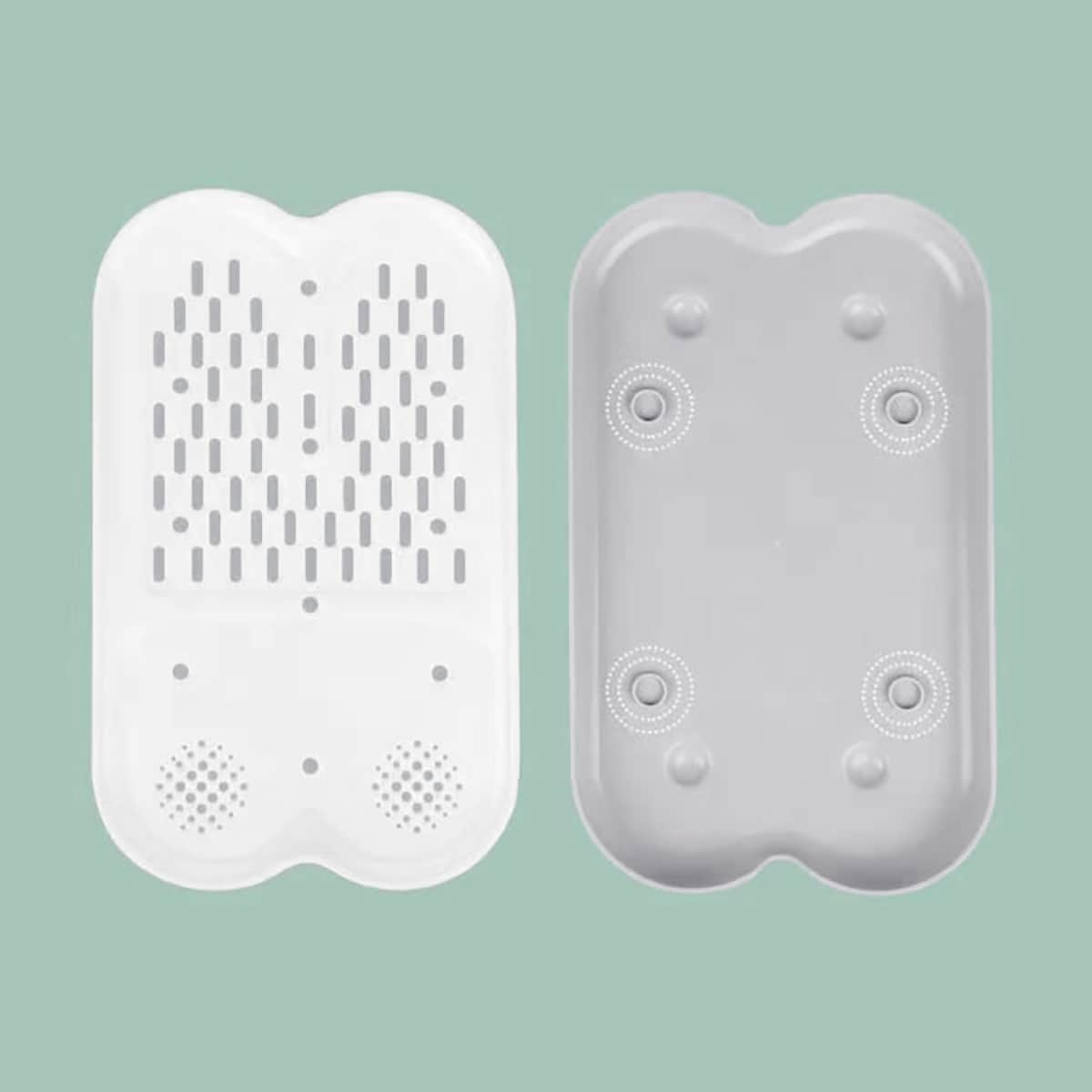 Eazy Kids Grey Baby Bottle Drying Rack 16 Peg Unisex, 13+ Years