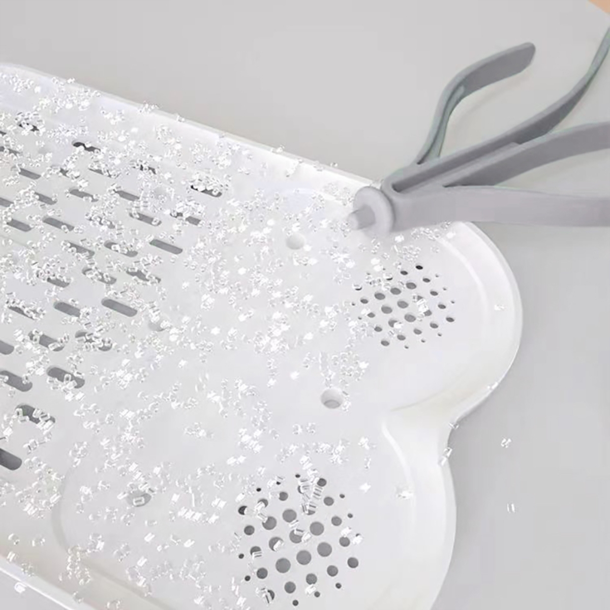 Eazy Kids Grey Baby Bottle Drying Rack 16 Peg Unisex, 13+ Years