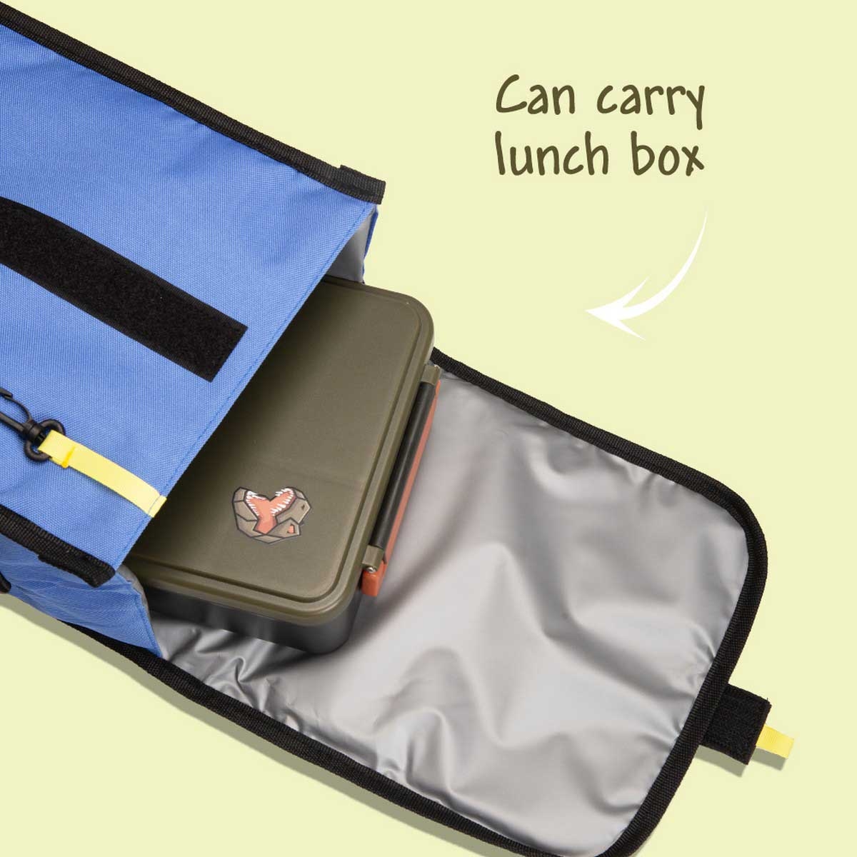 Eazy Kids Insulated Lunch Bag with Jumbo Bento Lunch Box