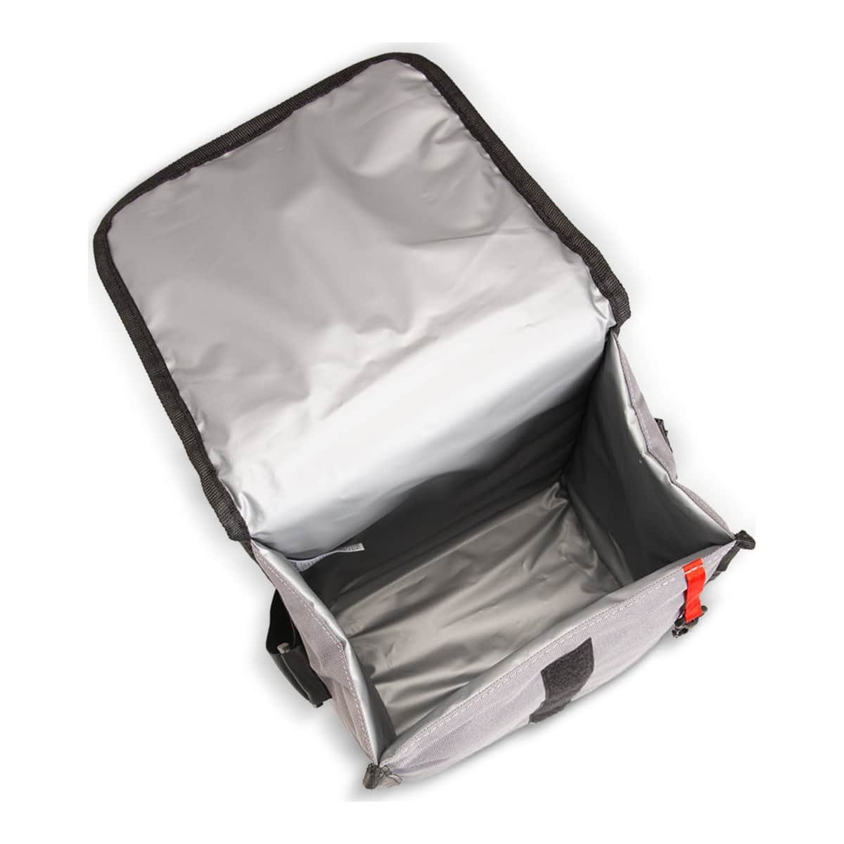 Eazy Kids Grey Jumbo Bento Box with Lunch Bag, Thermos & Dip Jar Set