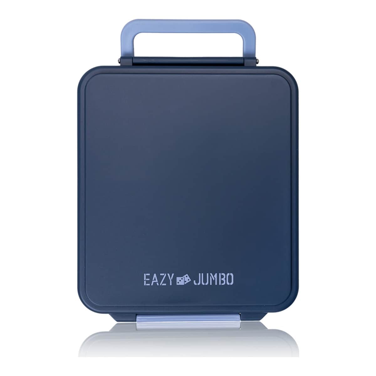 Eazy Kids Grey Jumbo Bento Lunch Box with Thermos & Dip Jar Set