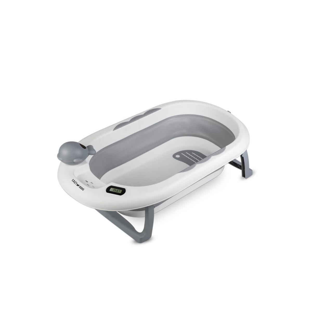 Eazy Kids Temperature Controlled Foldable Bathtub Toddler, 0-2 Years