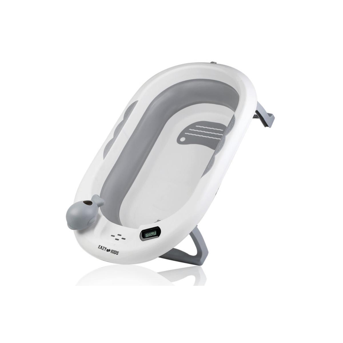 Eazy Kids Temperature Controlled Foldable Bathtub Toddler, 0-2 Years