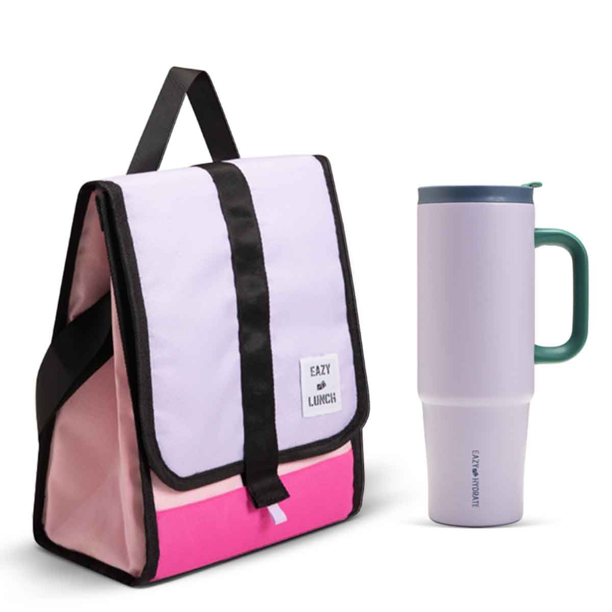 Eazy Kids 900ml Insulated Travel Tumbler with Lunch Bag
