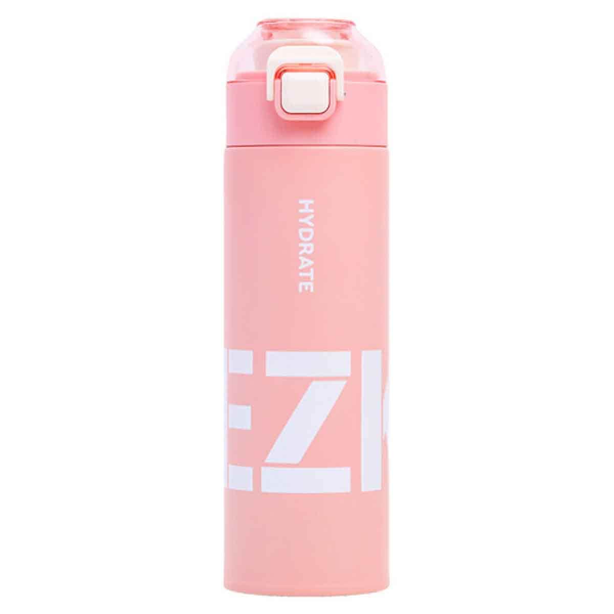 Eazy Kids 550ml Pink Insulated Travel Water Bottle
