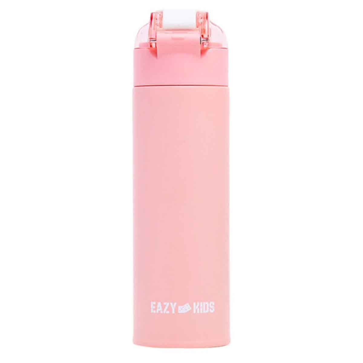 Eazy Kids 550ml Pink Insulated Travel Water Bottle