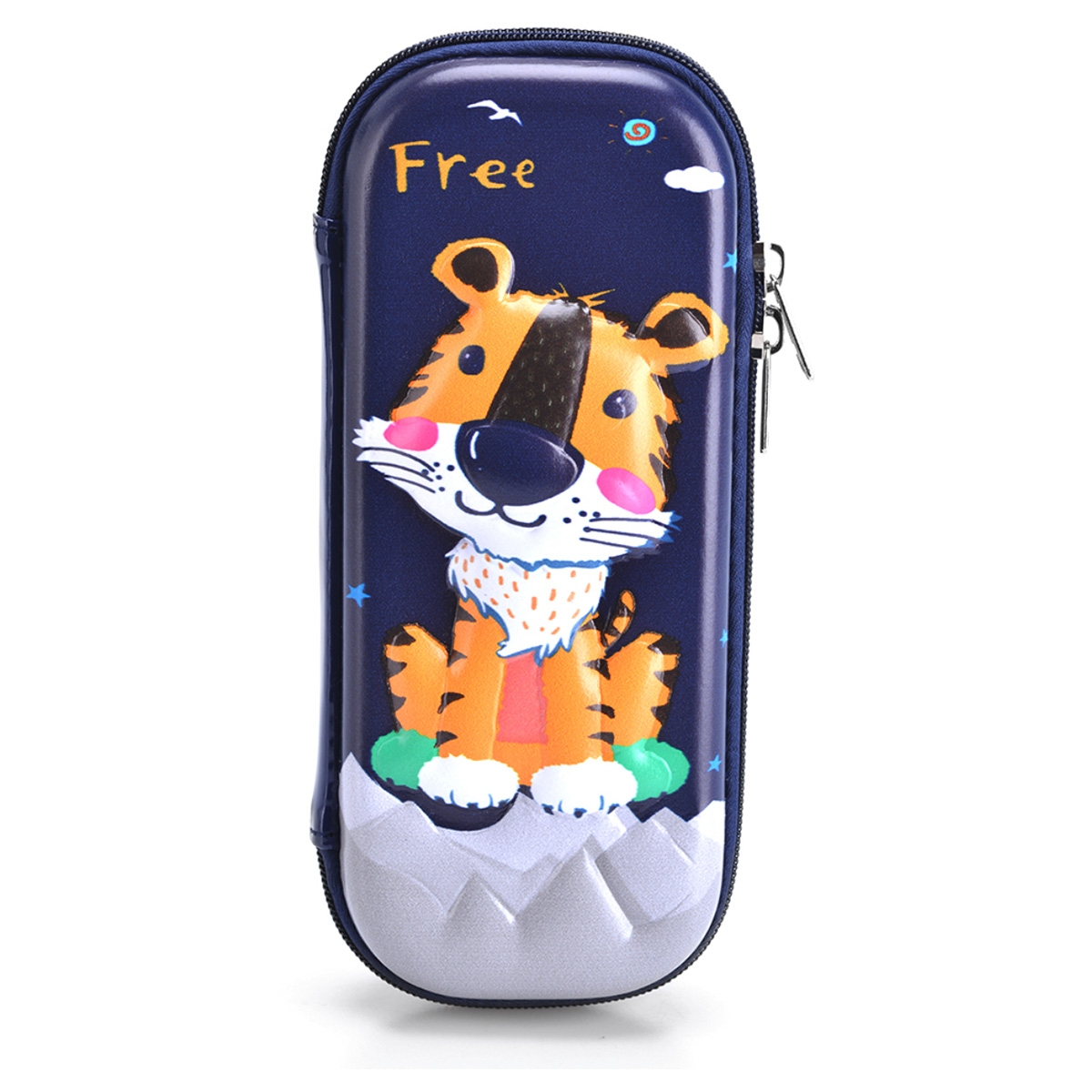 Eazy Kids Leo 3D Pencil Case Unisex, 3-4 Years