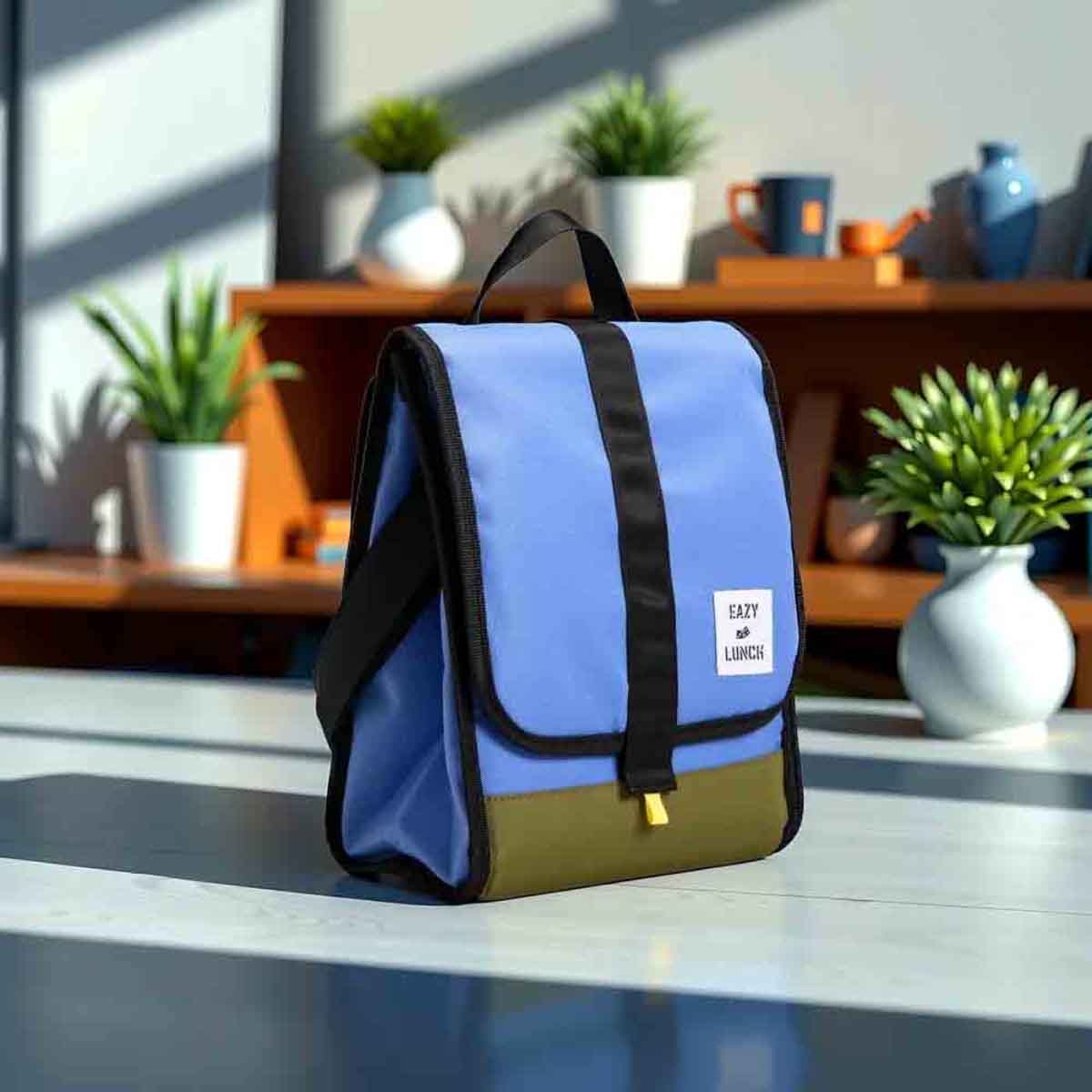Eazy Kids Foldable & Stylish Insulated Lunch Bag