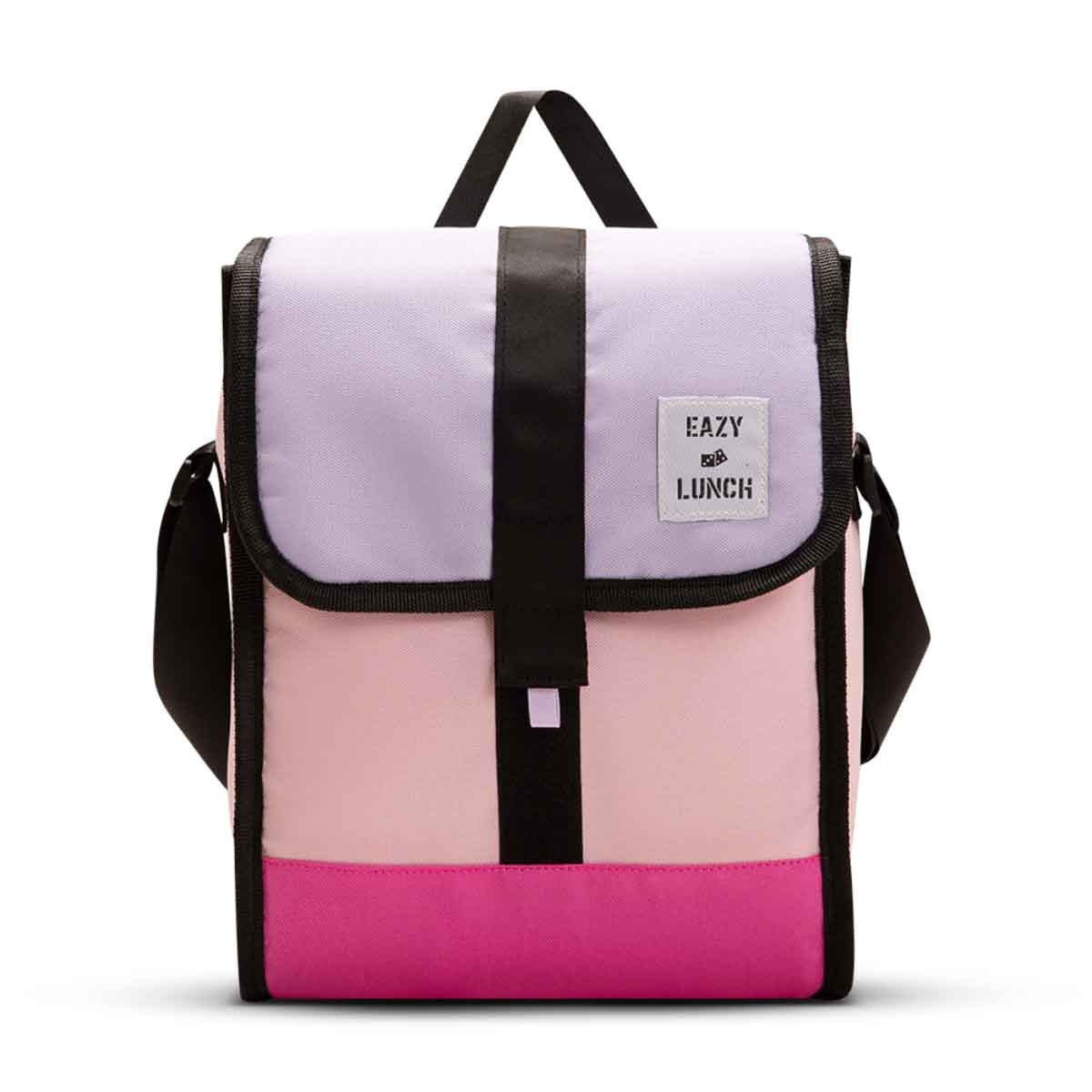Eazy Kids Pink Insulated Lunch Bag