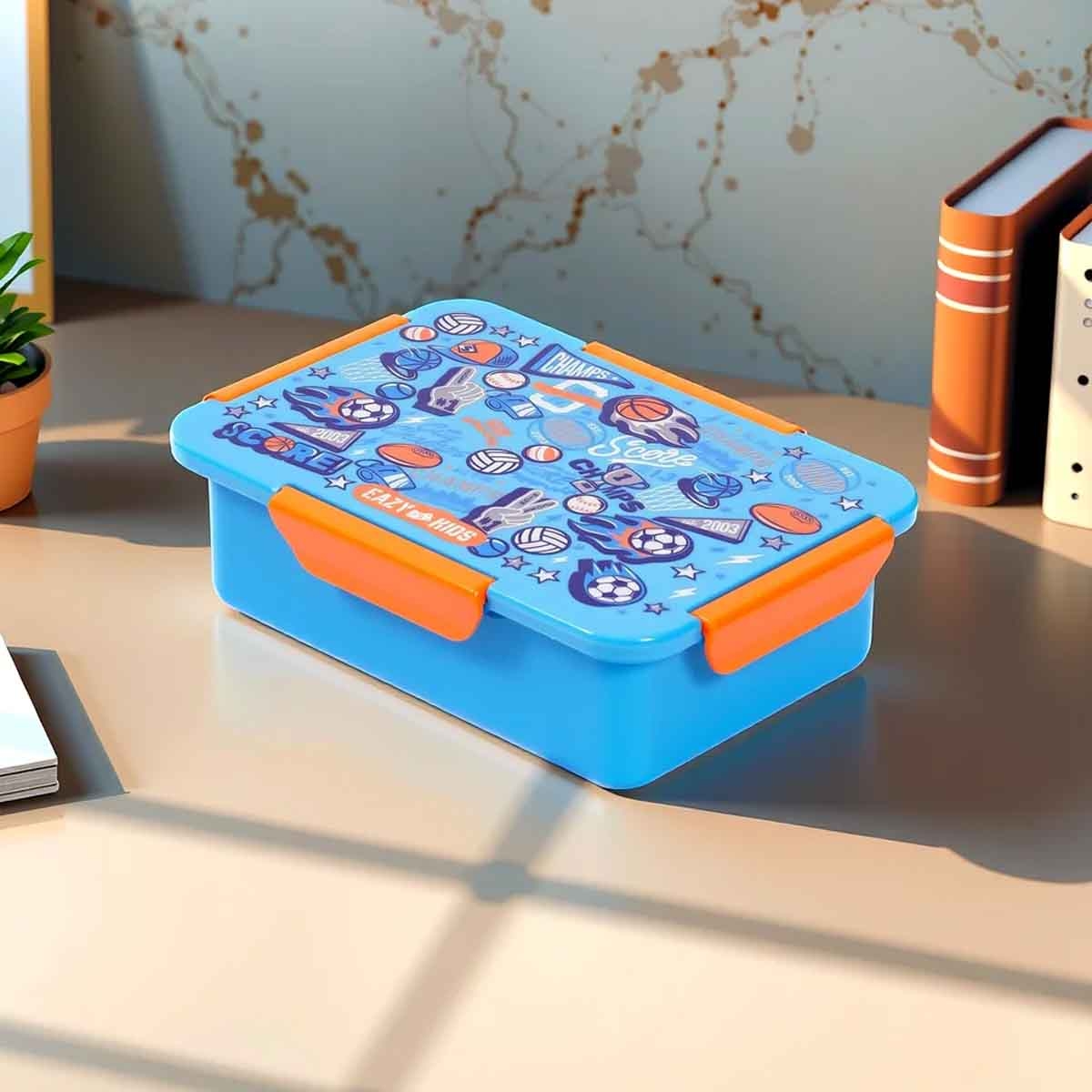 إيزي كيدز مجموعة صندوق غداء بتصميم كرة القدم