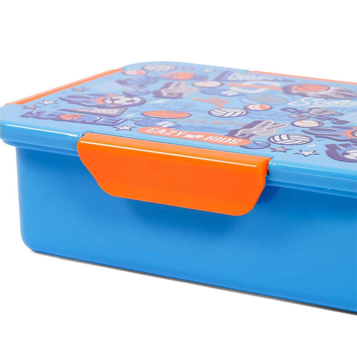 إيزي كيدز مجموعة صندوق غداء بتصميم كرة القدم