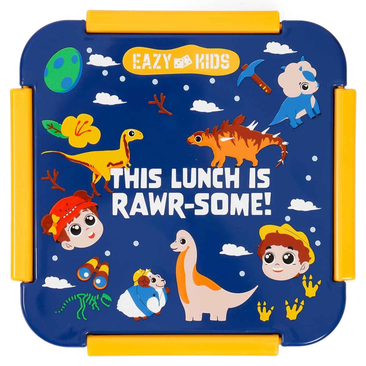 Eazy Kids 650ml T-Rex Lunch Box