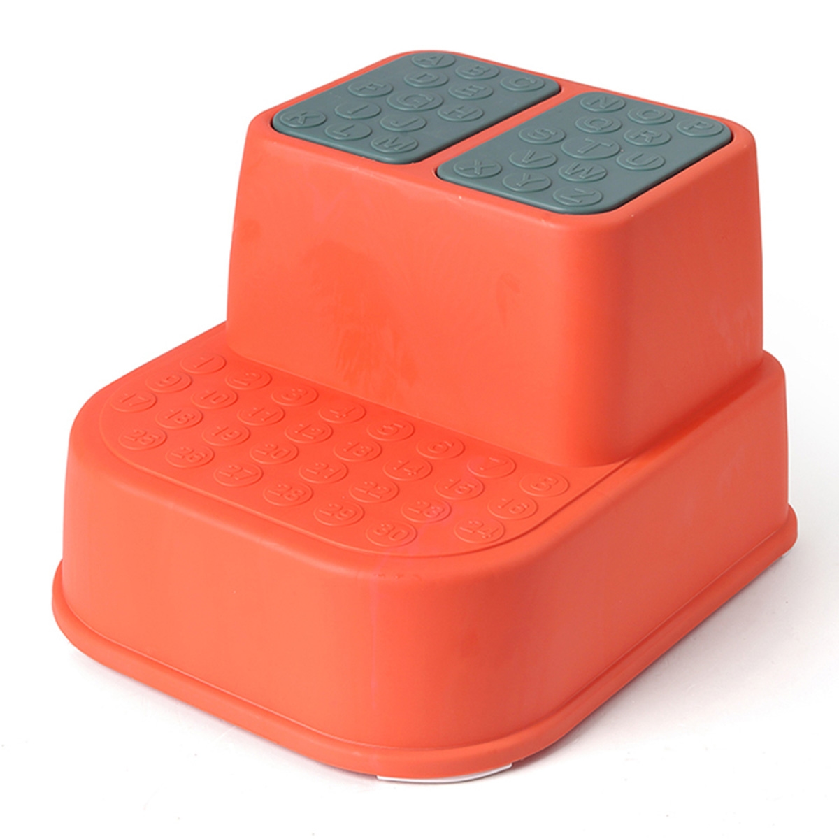 Eazy Kids Orange Step Stool Toddler, 0-2 Years
