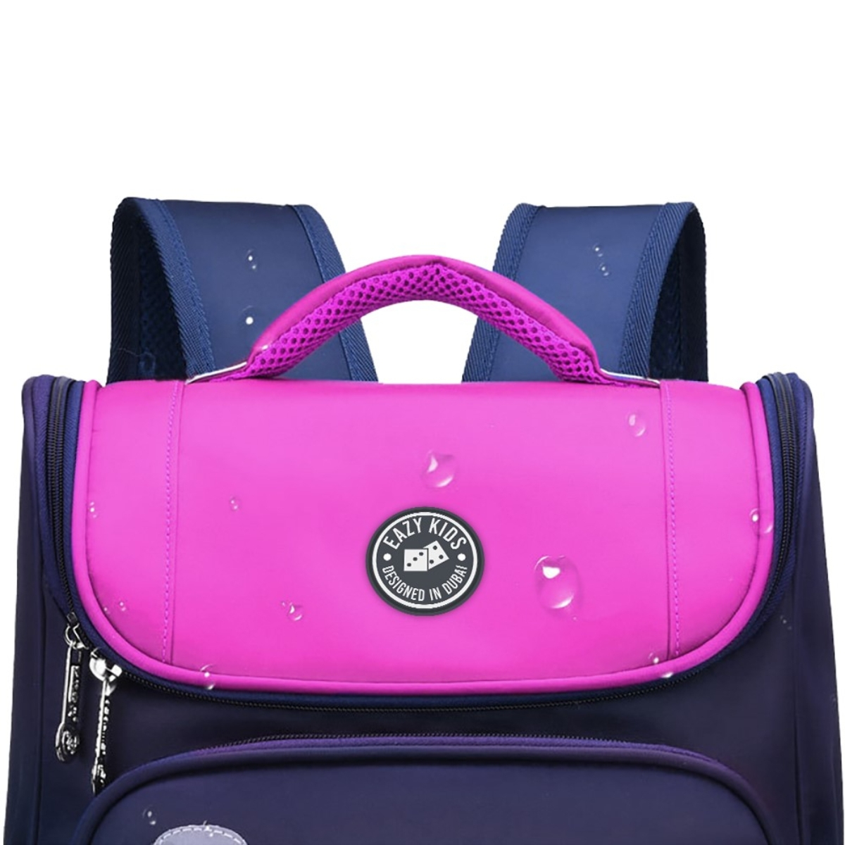 Eazy Kids Pink Ergonomic School Bag Unisex, 3-4 Years