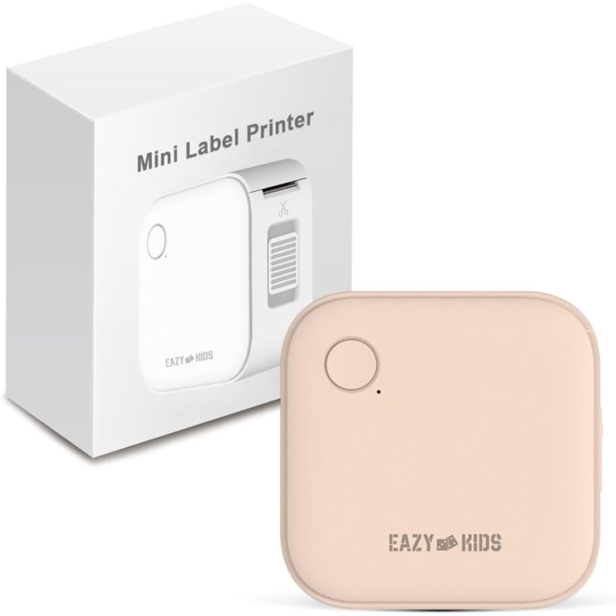 إيزي كيدز طابعة ملصقات صغيرة لفة 180 ملصق وتحكم عبر تطبيق ذكي